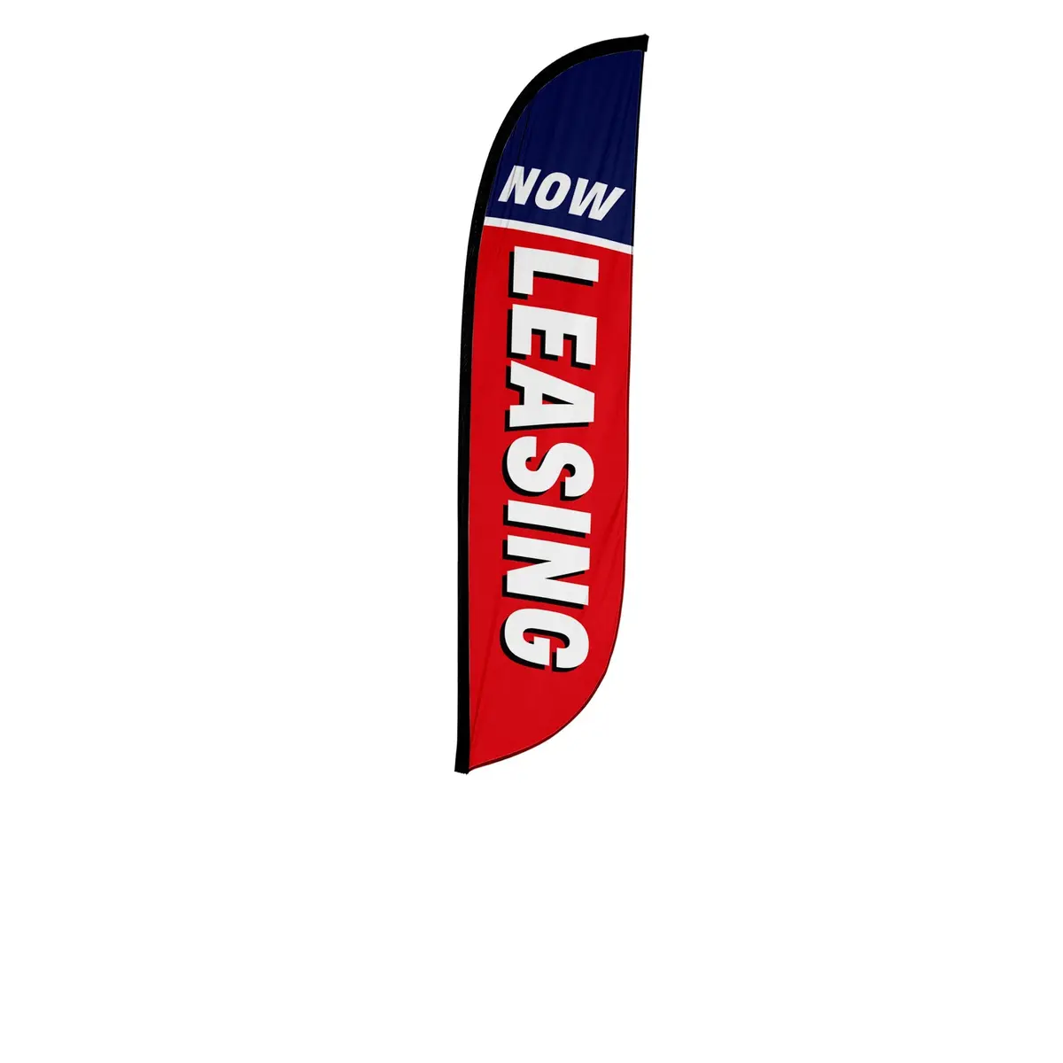 Now Leasing Feather Flag Red/White/Blue 8