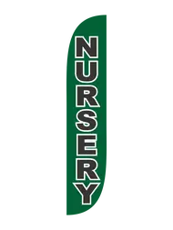 Nursery Feather Flag 1