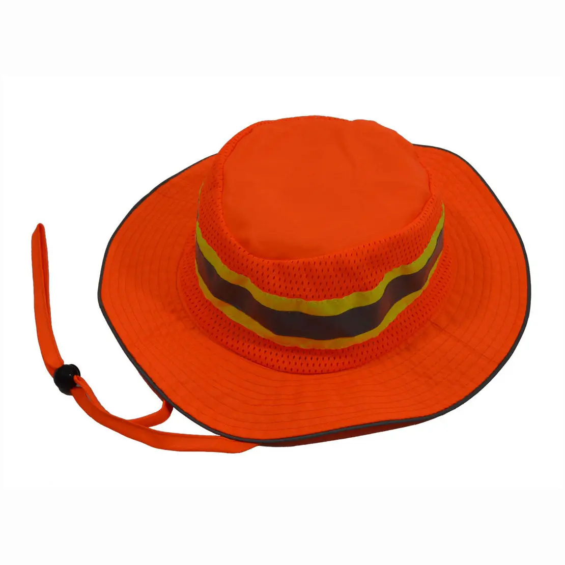 Orh-Fb Ansi High Visibility Orange Full Brimmed Ranger Hat Sun Bucket Hat 1
