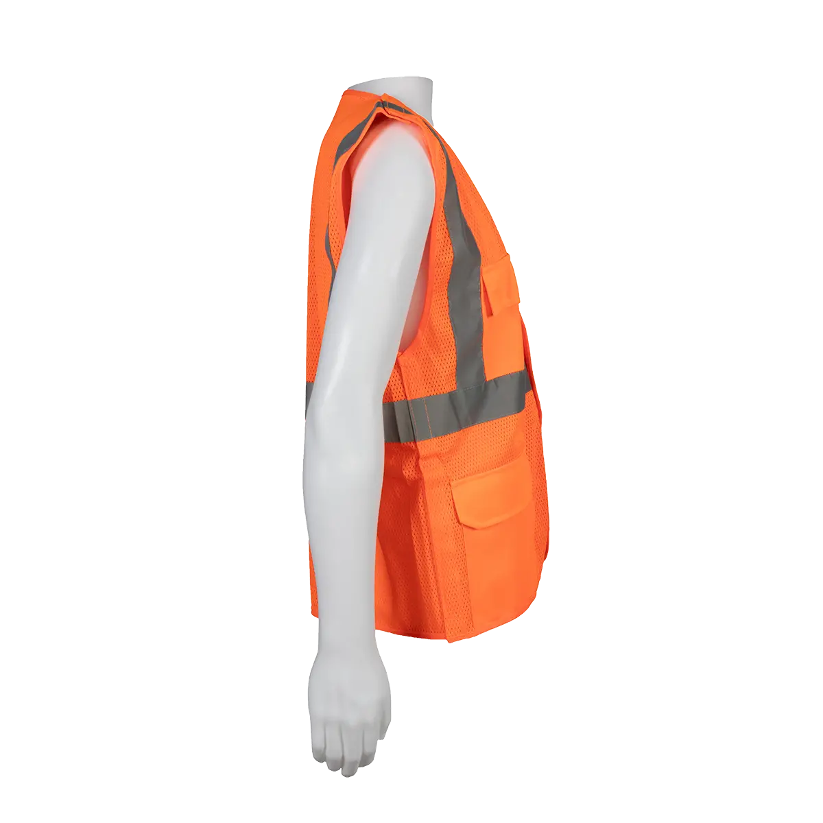Lvm2/Ovm2-5Pb Ansi 107 Class Ii Mesh Safety Vest 5-Point Break Away 7