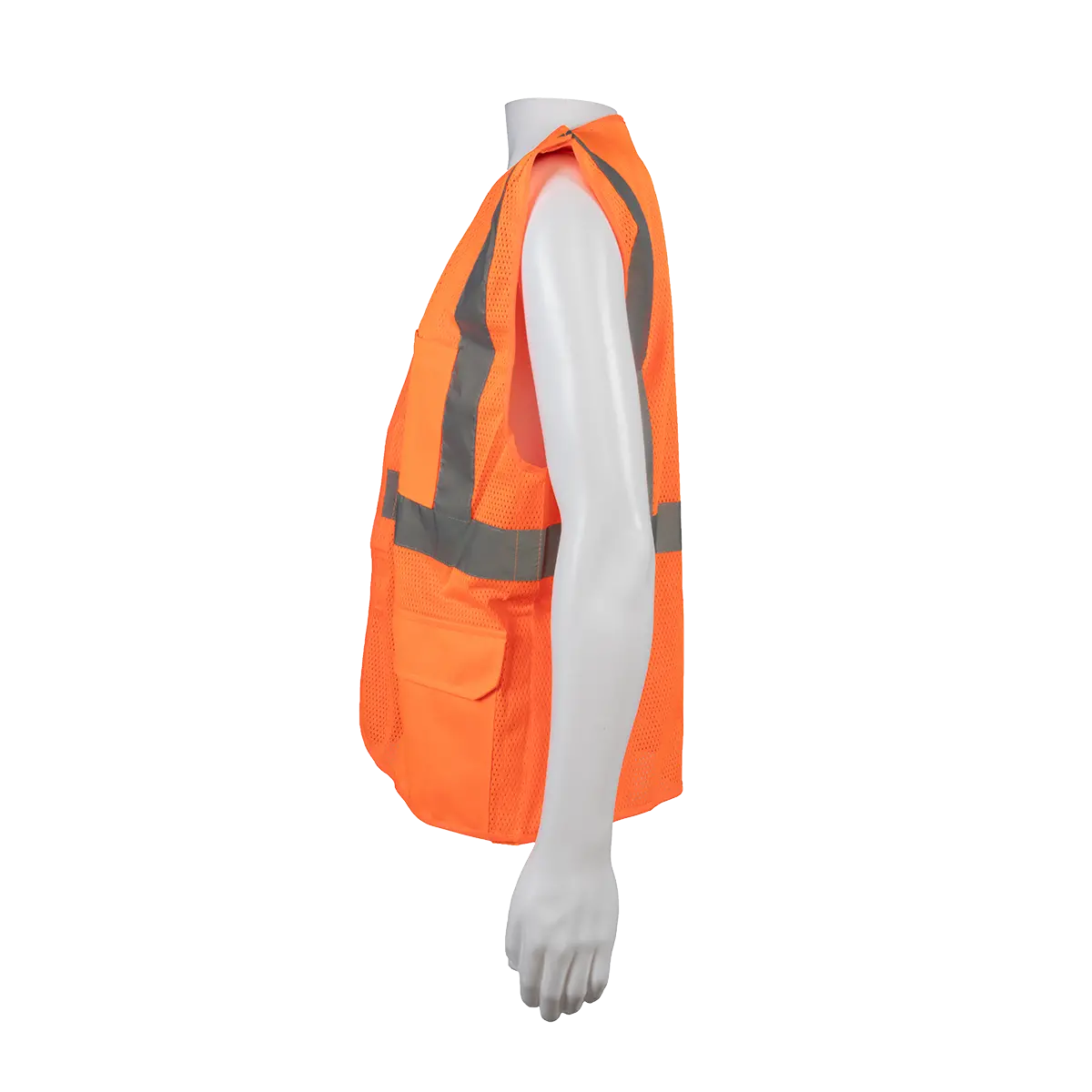 Lvm2/Ovm2-5Pb Ansi 107 Class Ii Mesh Safety Vest 5-Point Break Away 8