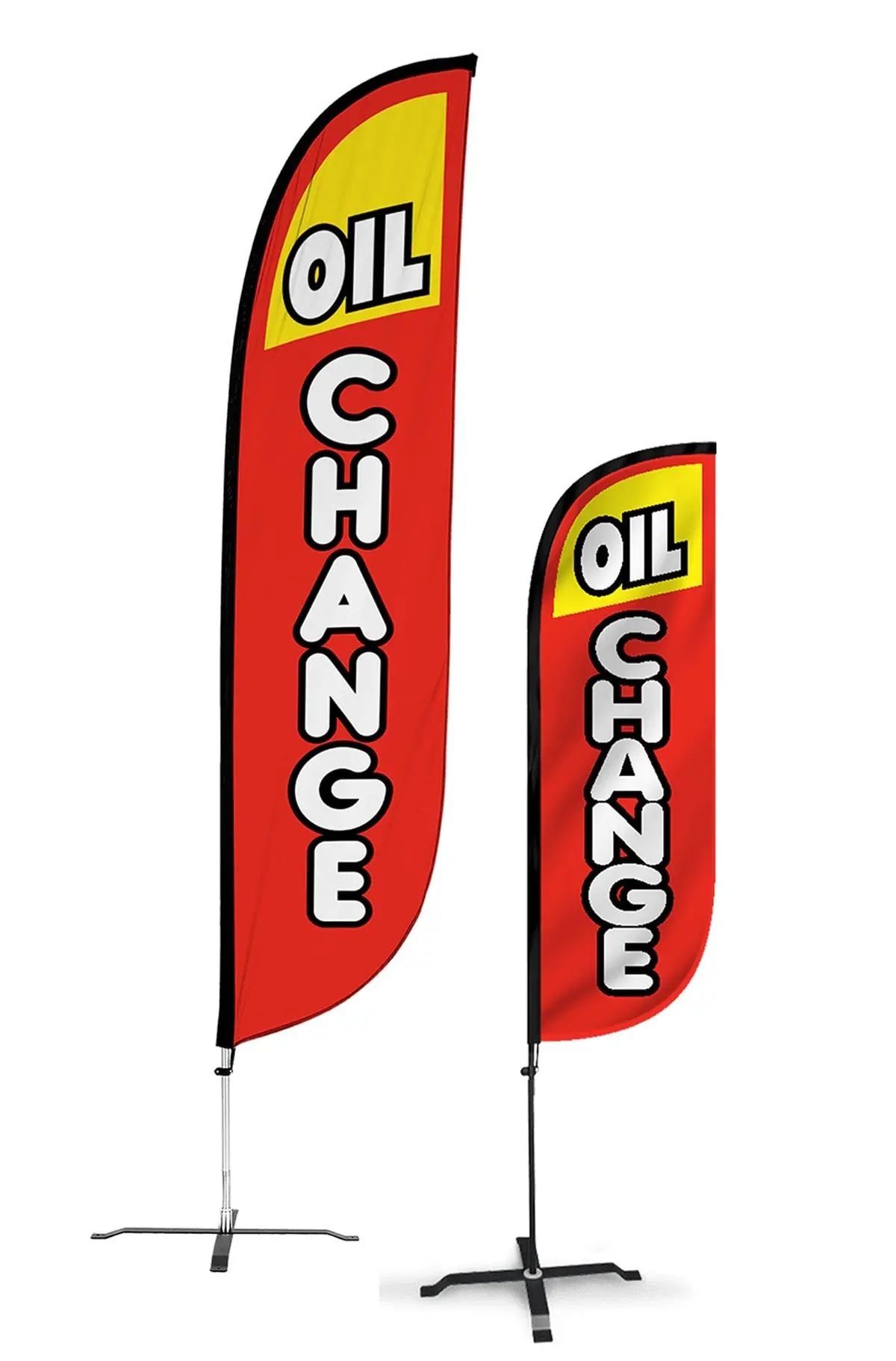 Oil Change Feather Flag 1
