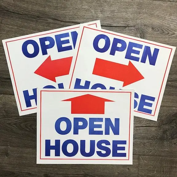 Open House Arrow Signs (50/Pack) 1