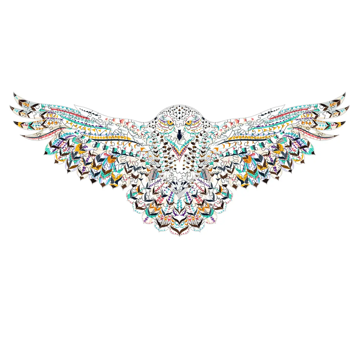 Owl Puzzle - Wooden Jigsaw Puzzle 1