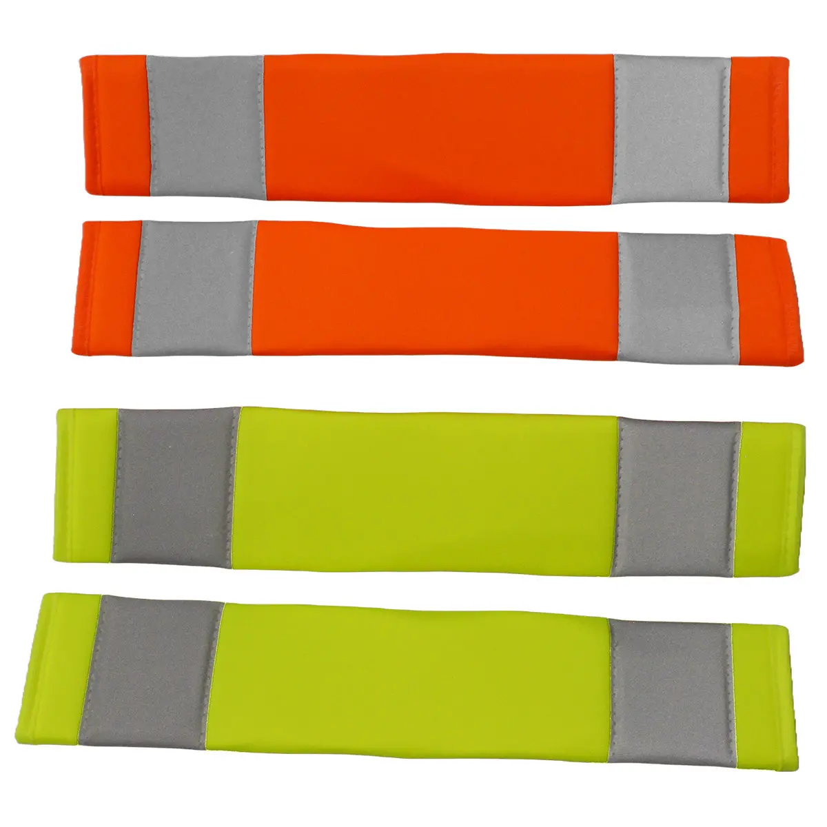 2Pc Padsbc High Visibility Padded Seat Belt Shoulder Cover, Shoulder Strap Protector & Harness Cushion 1