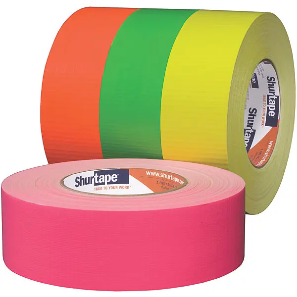 Shurtape Pc619 Fluorescent Cloth Duct Tape 1