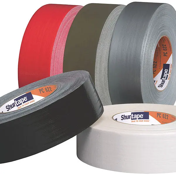 Shurtape Pc622 Premium Stucco Polyethylene & Cloth Duct Tape 1