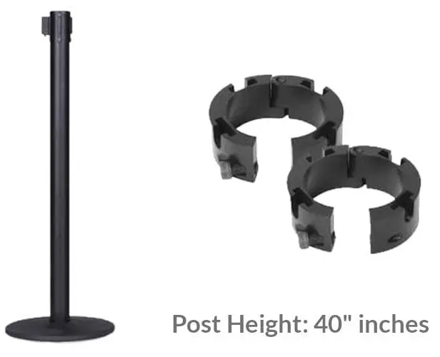 Regular Height 40" Panel Posts 1