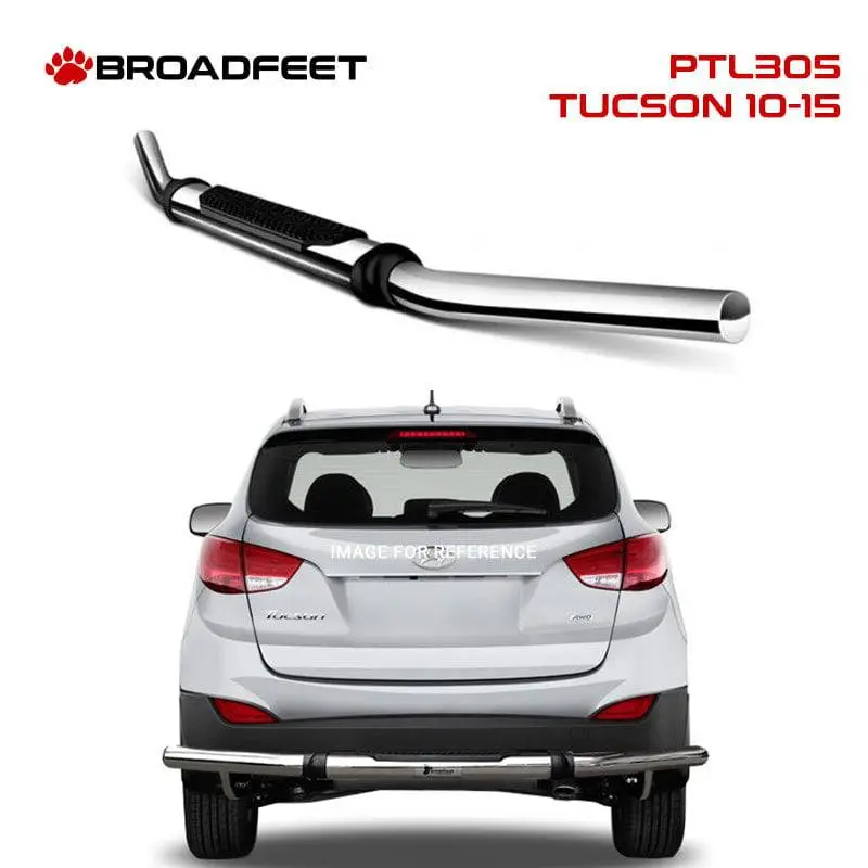 Rear Pintle Style (Ptl305) Single Pipe Bumper Guard Fits Hyundai Tucson 2010-2015 1