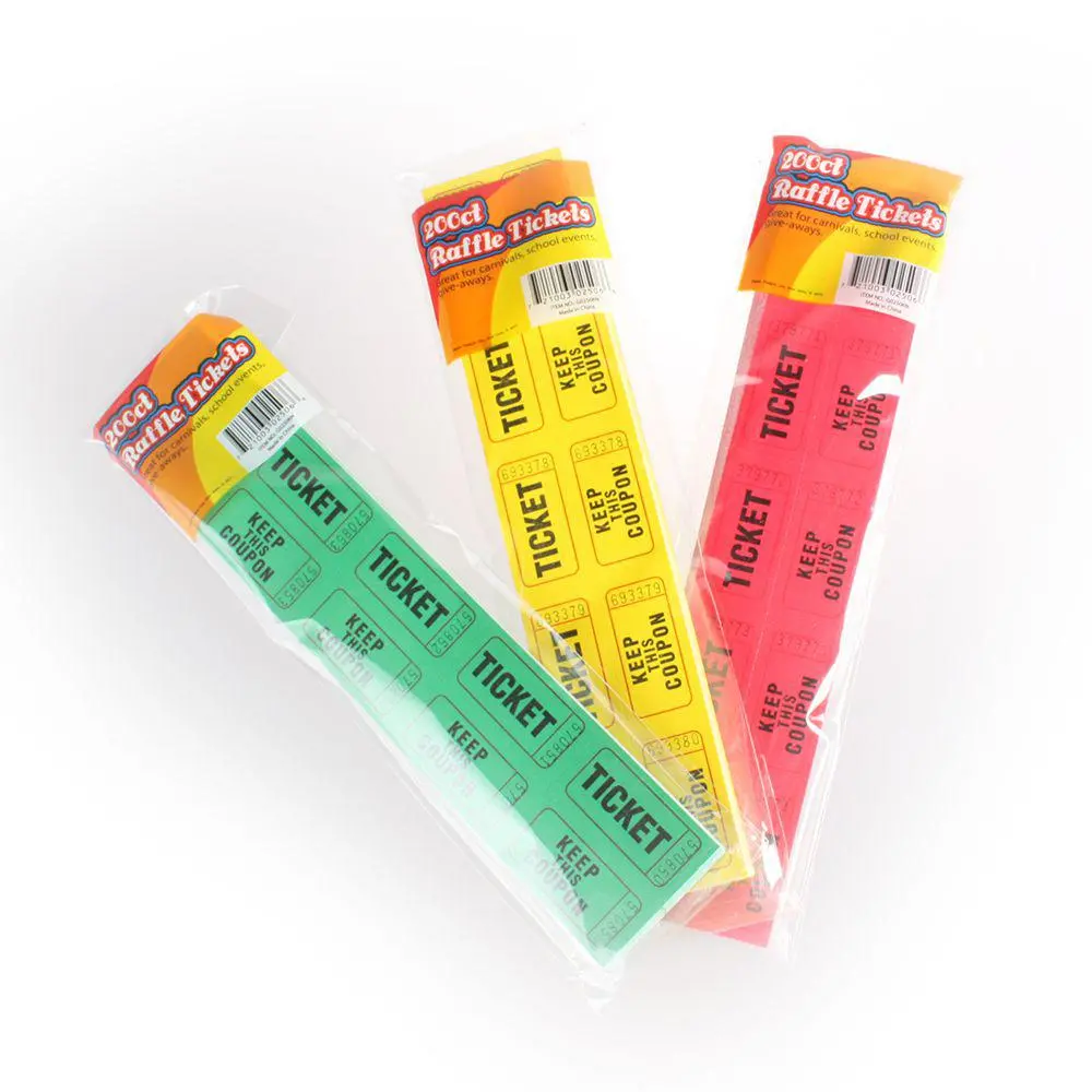 Double Raffle Tickets (200/Pack) 1