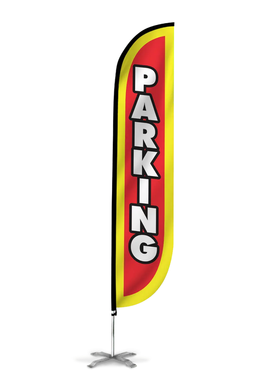 Parking Feather Flag 1