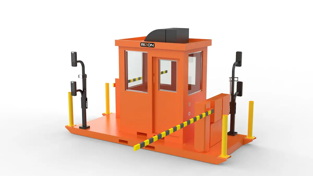 Pegasus Gbva Guard Booth With Vehicle Access Gate 1