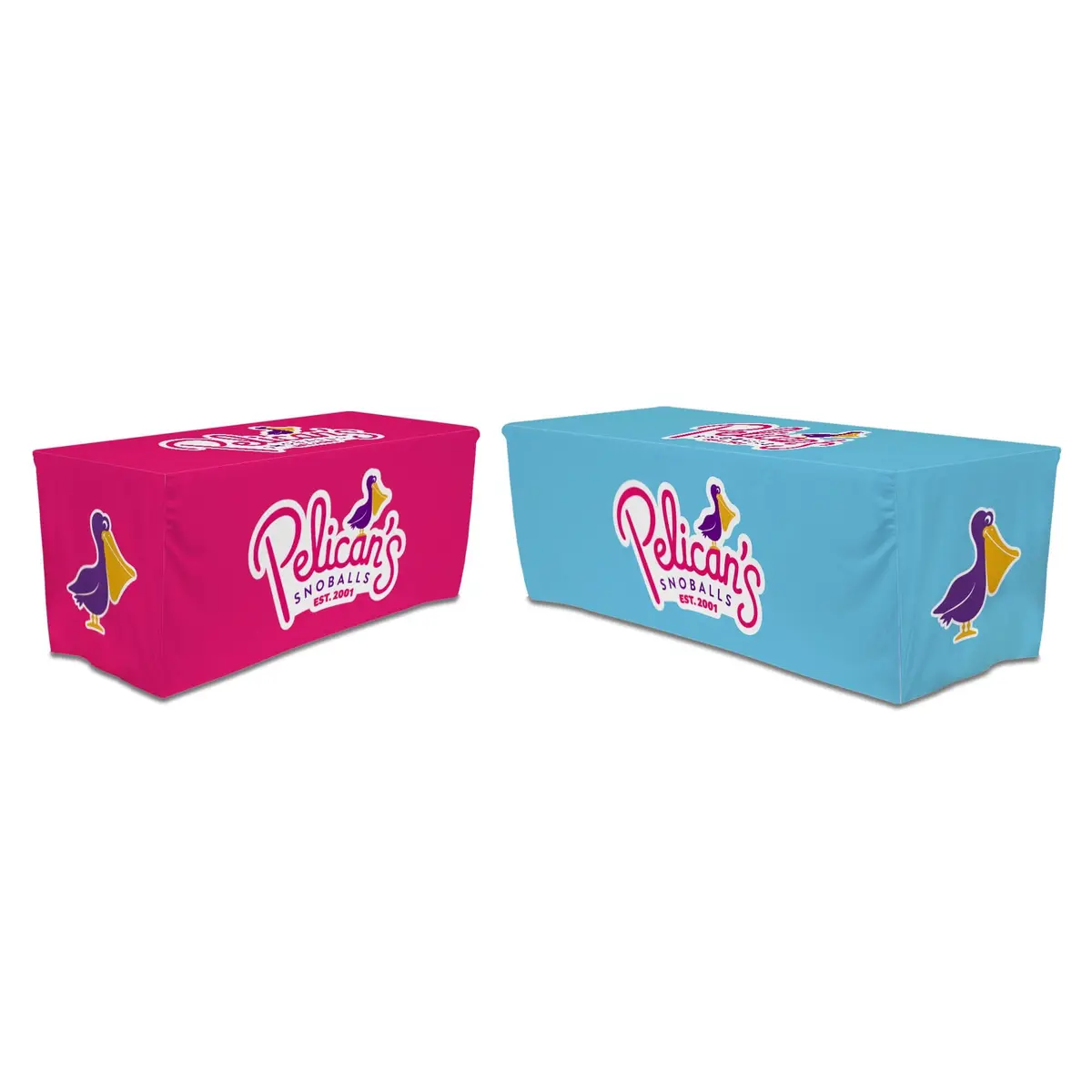 Pelican's Snoballs Fitted Table Cover 1
