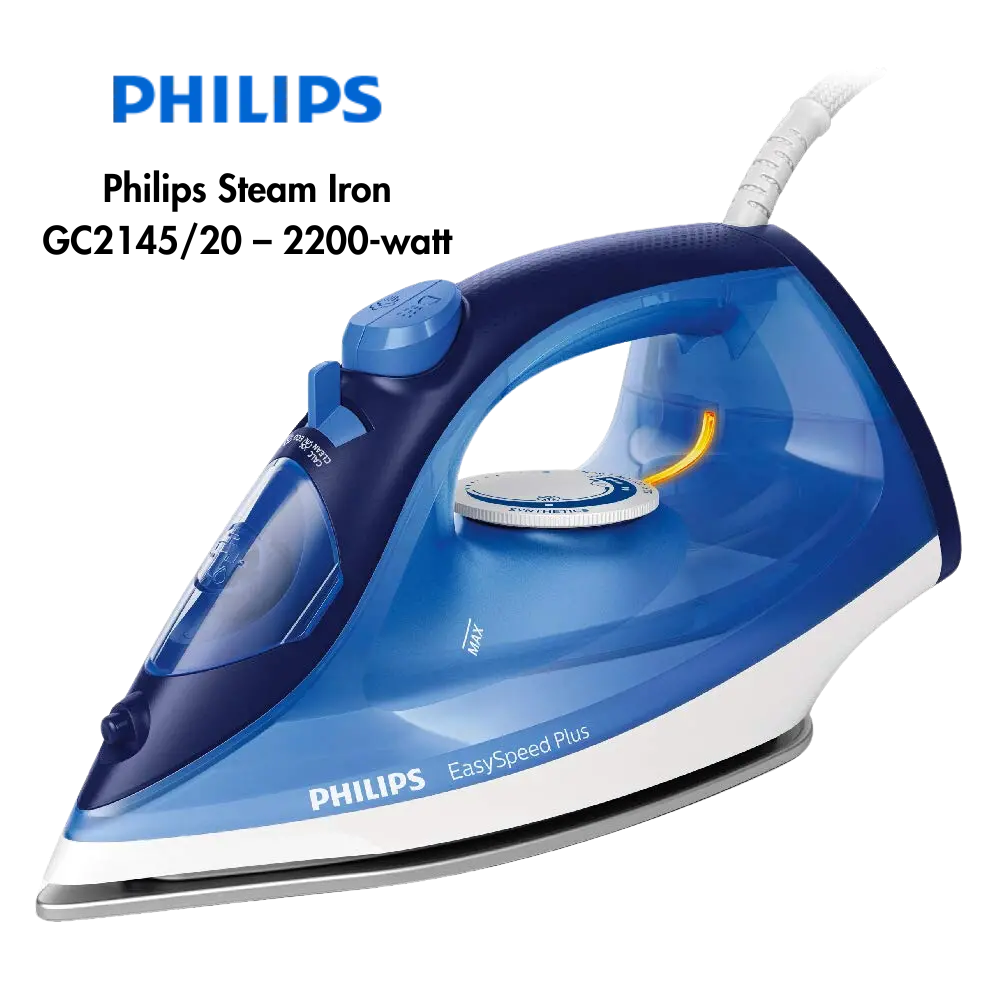 Philips Steam Iron Gc 2145/20 – 2200-Watt 1