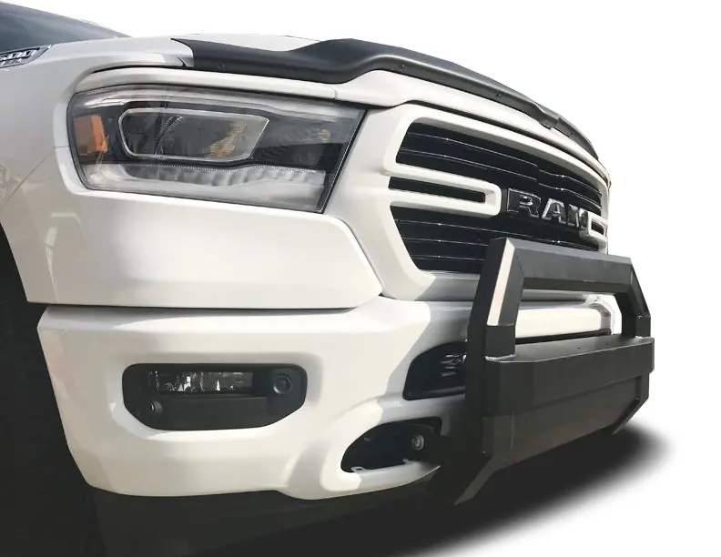 Front Bull Bar With Skid Plate (Hex Pro) Bumper Guard Fits Ram 1500 2019-2025 *New Body*, All Cab Size 2