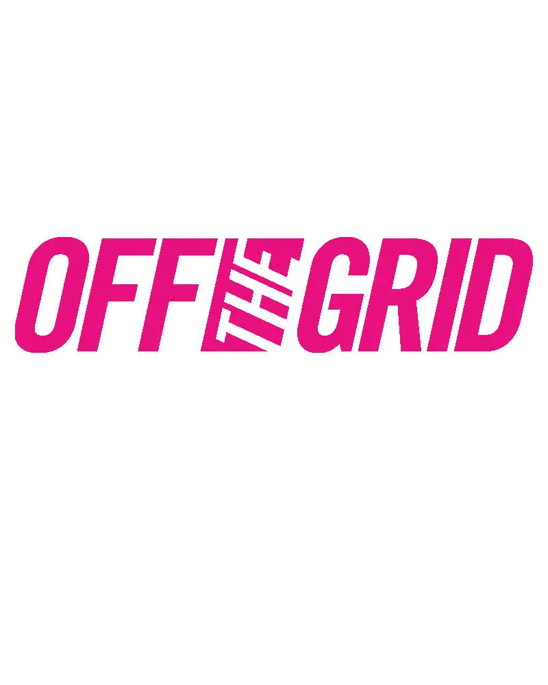 Off The Grid Solid Logo Decal - 7 Colors 12