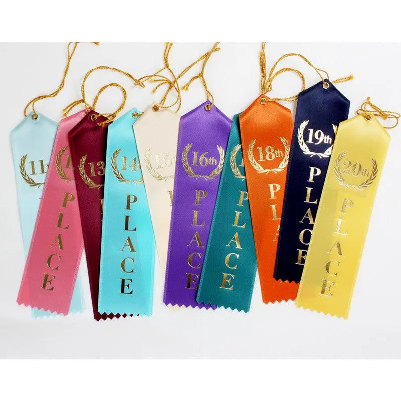 Place Ribbons 11Th-20Th Place (Pack Of 10) 1