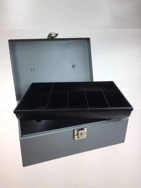 Sparco Portable Cash Box W/ Locking Latch 1