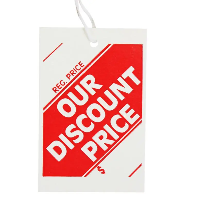 Pre-Strung Sale Tag (100/Box) 1