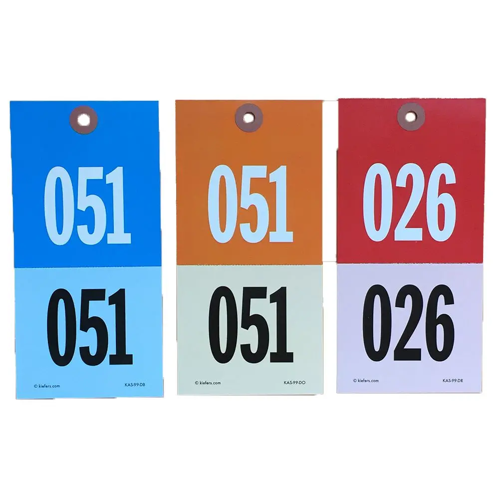 Pro-Tag W/ Blank Stub (500/Box) 1