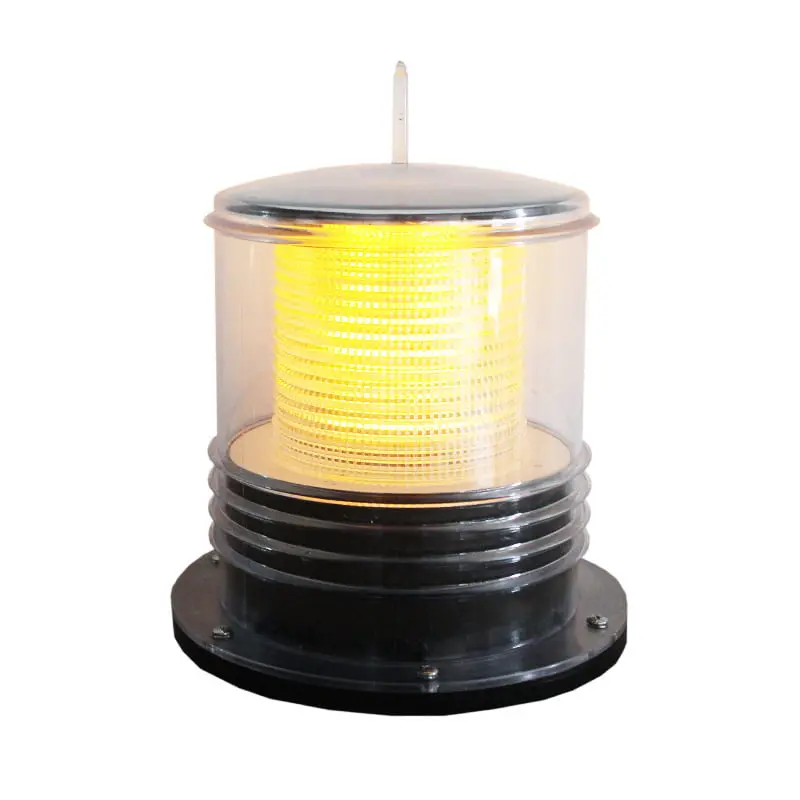 Su1780 Solar Warning Light For Aviation Obstruction|Telecom Tower|Marine 1