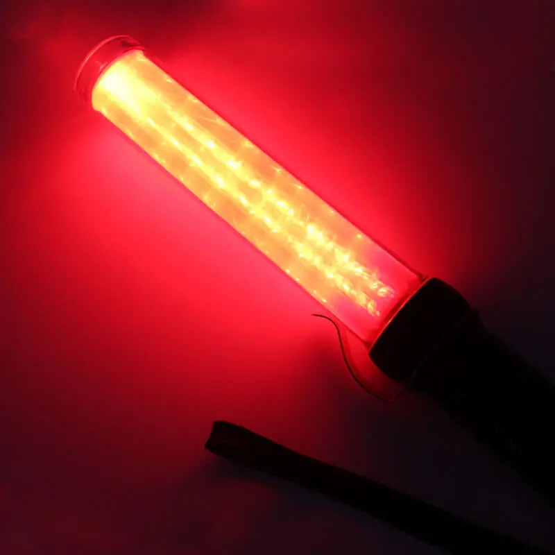 St-280Aa Battery Traffic Wand Torch Light 2