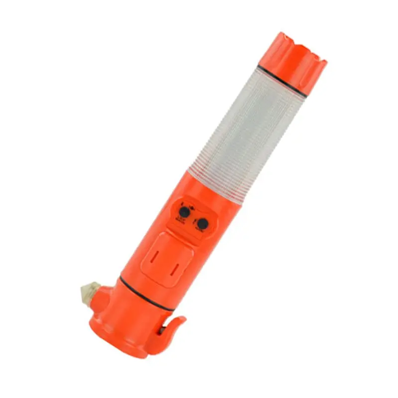 St-211Aa Battery Traffic Wand Flashlight With Hammer And Reamer 1
