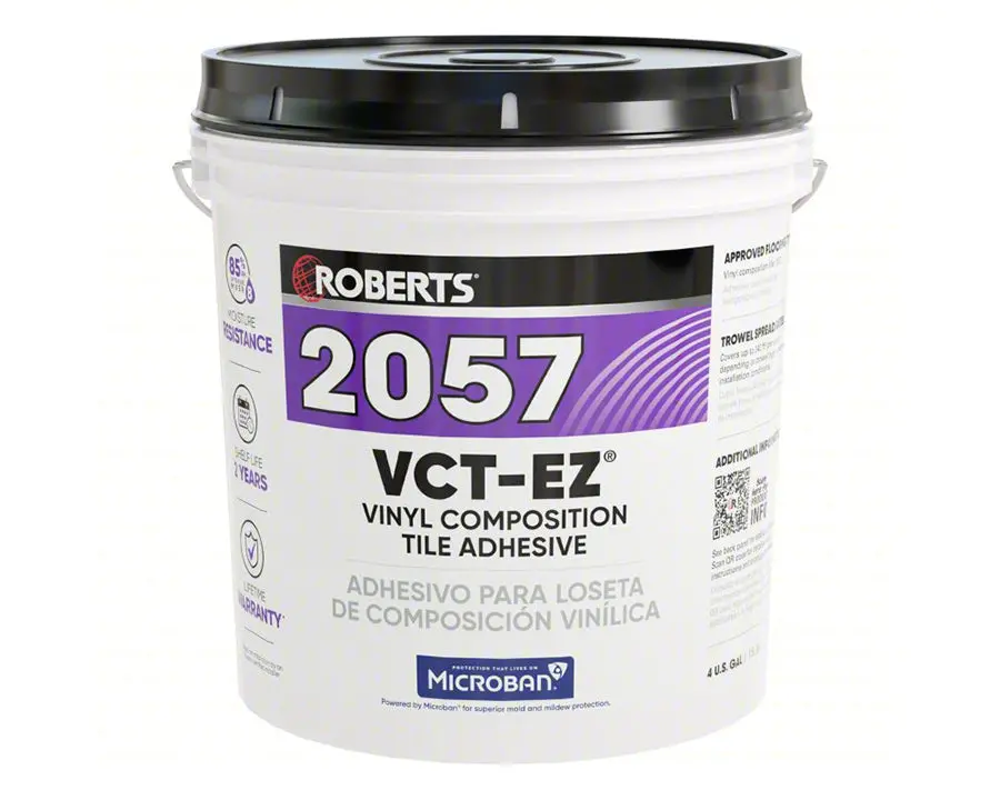 Roberts - 2057 Vct-Ez Vinyl Composition Tile Adhesive 4 Gallon 1