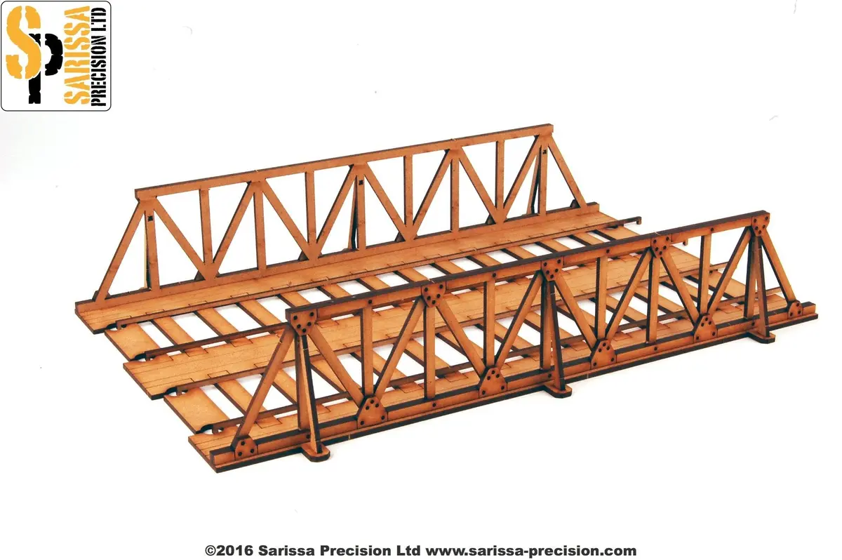 Warren Truss Bridge - Double Track 1