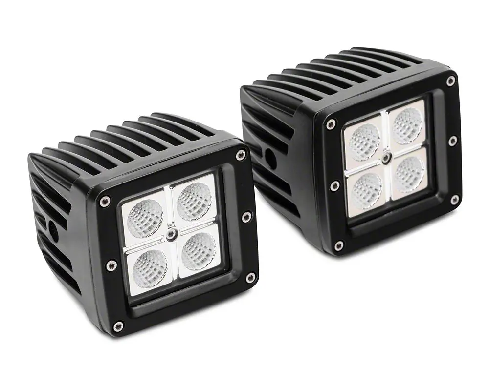 Barricade LED Fog Lights — Compatible Only with Barricade Extreme HD Front Bumpers