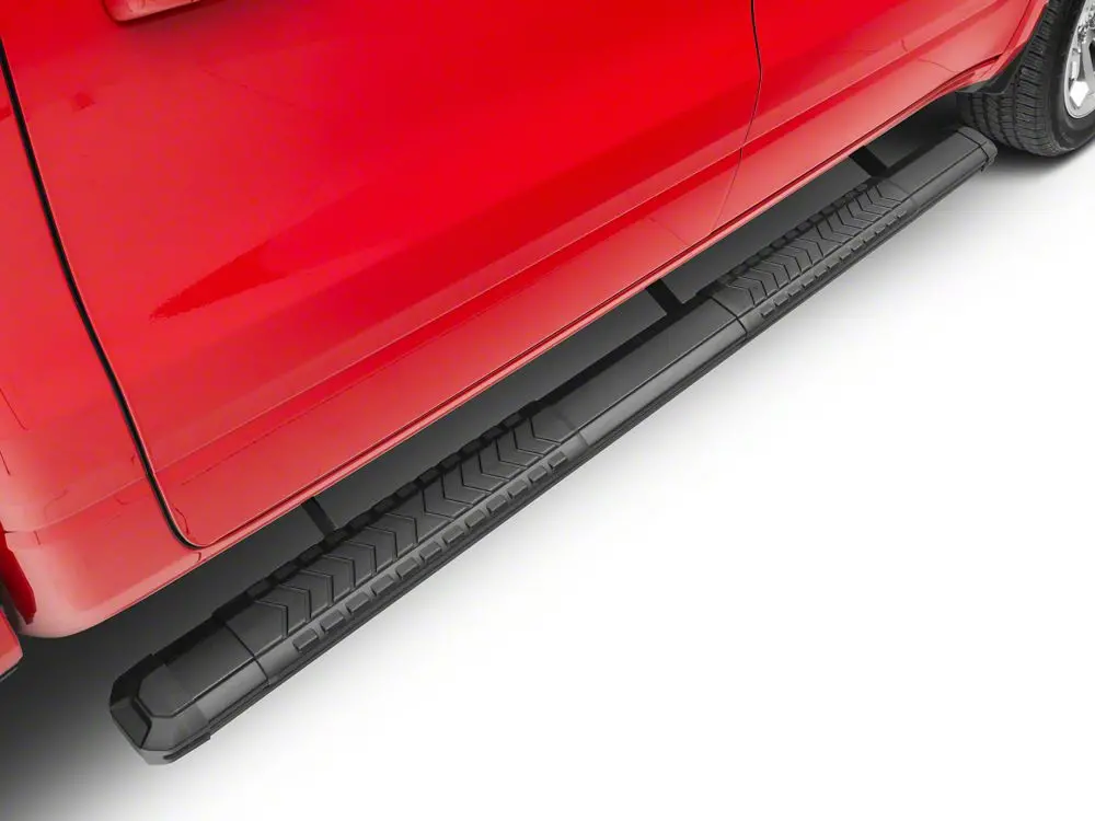 Barricade 5" Aluminum Side Step Bars with Black Cover Plate for 2019–2025 Ram 1500 Crew Cab