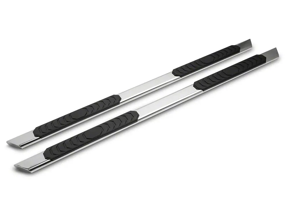 Barricade 4" Stainless Steel Flat Oval Running Boards for 2009–2018 Ram 1500 Quad Cab