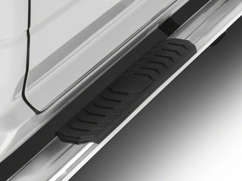 Barricade 4-Inch Flat Oval Running Boards; Stainless Steel (09-18 Ram 1500 Crew Cab) 2