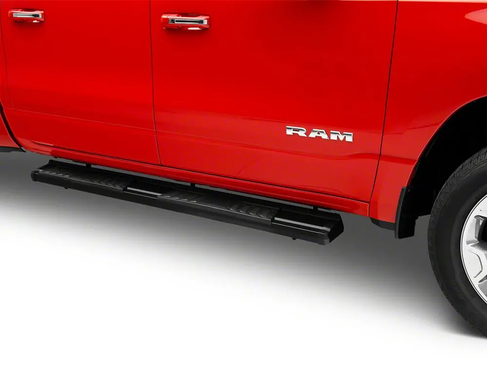 Barricade S6 Running Boards; Black (19-25 Ram 1500 Quad Cab) 2