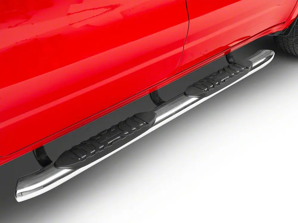 Barricade 5-Inch Oval Bent-End Stainless Steel Side Steps – Fits 2019–2025 Ram 1500 Quad Cab