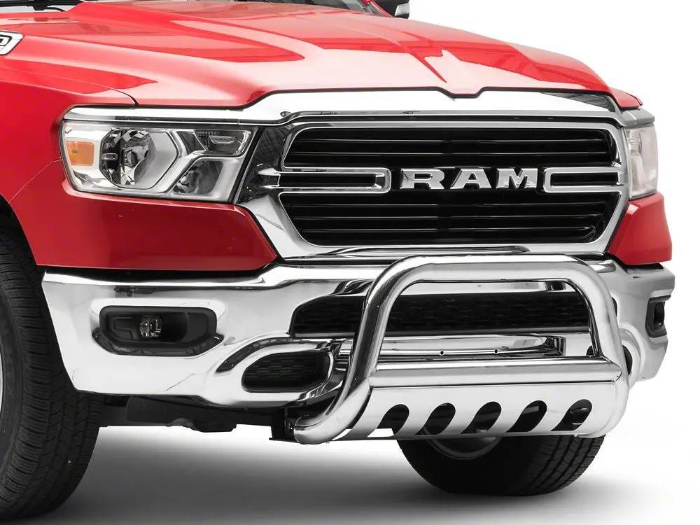 Barricade 3-Inch Stainless Steel Bull Bar – Fits 2019–2024 Ram 1500 (Excludes Rebel & TRX)