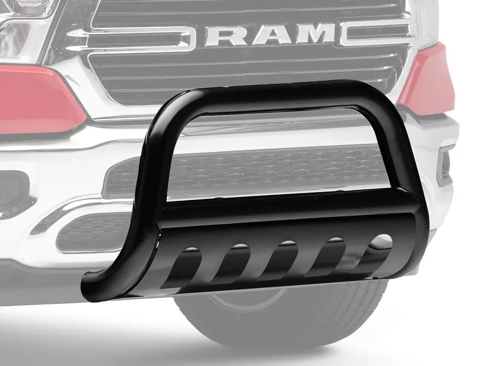 Barricade 3-Inch Black Bull Bar – Compatible with 2019–2024 Ram 1500 (Excludes Rebel & TRX)