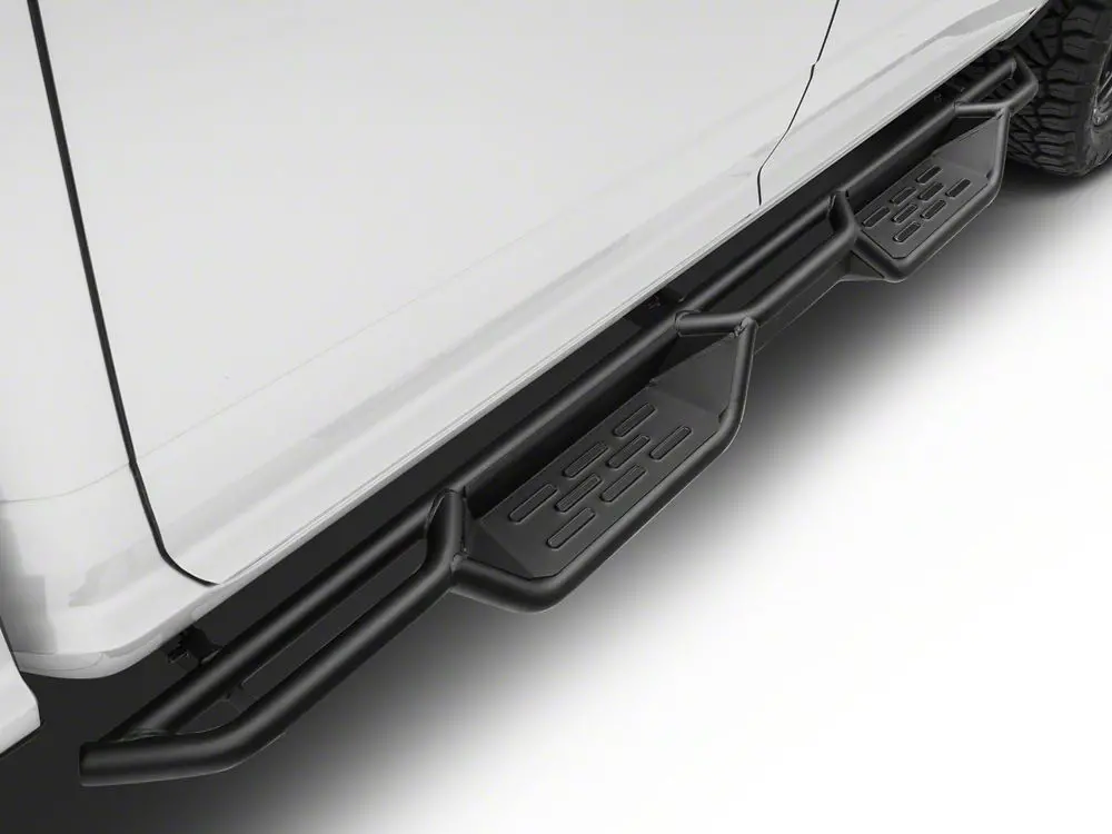 Barricade HD Drop Step Bars – Black Powder-Coated, Fits 2009–2018 Ram 1500 Crew Cab