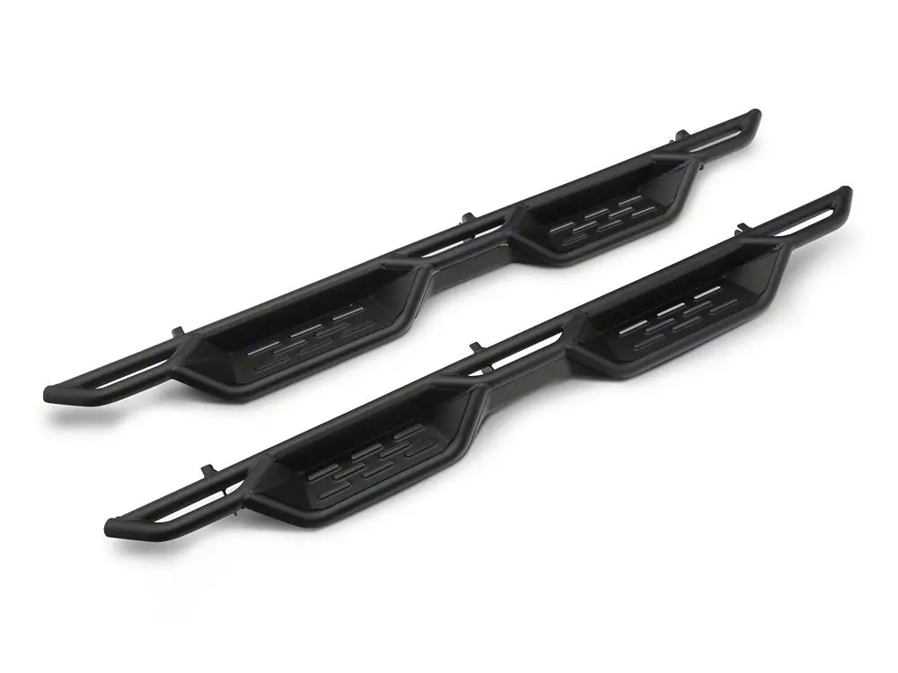 Barricade HD Drop Step Bars – Black Powder-Coated, Fits 2019–2025 Ram 1500 Quad Cab