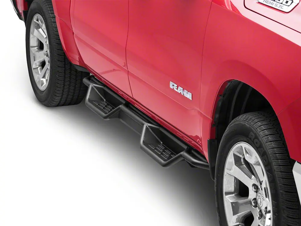 Barricade Hd Drop Side Step Bars (19-25 Ram 1500 Crew Cab) 2