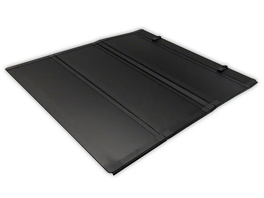 Barricade Low-Profile Hard Tri-Fold Tonneau Cover for 2015–2019 GMC Sierra 3500 HD (6.5-Foot Standard Box)
