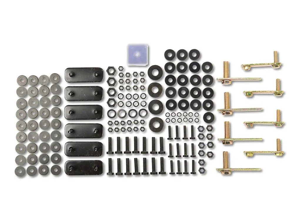 Barricade Replacement Running Board Hardware Kit For R102580 Only (09-18 Ram 1500 Crew Cab) 2