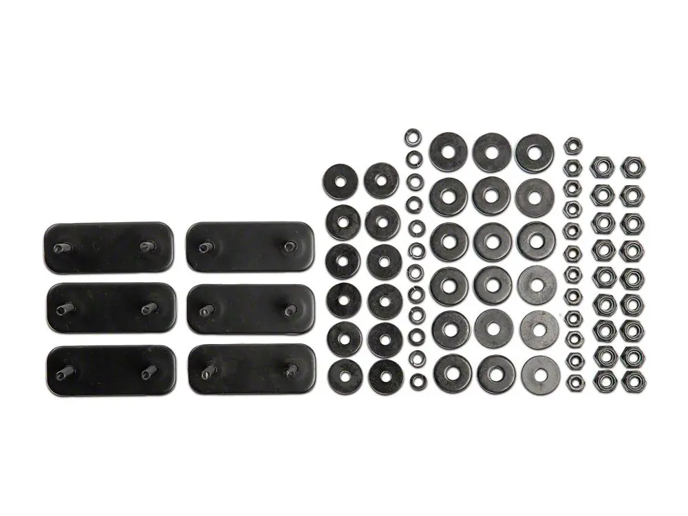 Barricade Replacement Running Board Hardware Kit For R108975 Only (19-25 Ram 1500 Crew Cab) 2