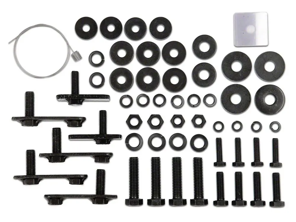 Barricade Replacement Side Step Bar Hardware Kit For R102588-B Only (09-18 Ram 1500 Quad Cab) 2