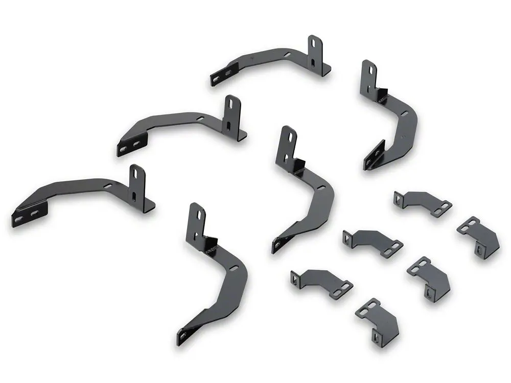 Barricade Side Step Bar Replacement Hardware Kit – R102591-B for 2009–2018 Ram 1500 Crew Cab