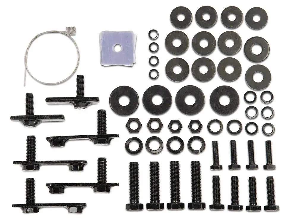 Barricade Replacement Side Step Bar Hardware Kit For R102599-B Only (09-18 Ram 1500 Quad Cab) 2