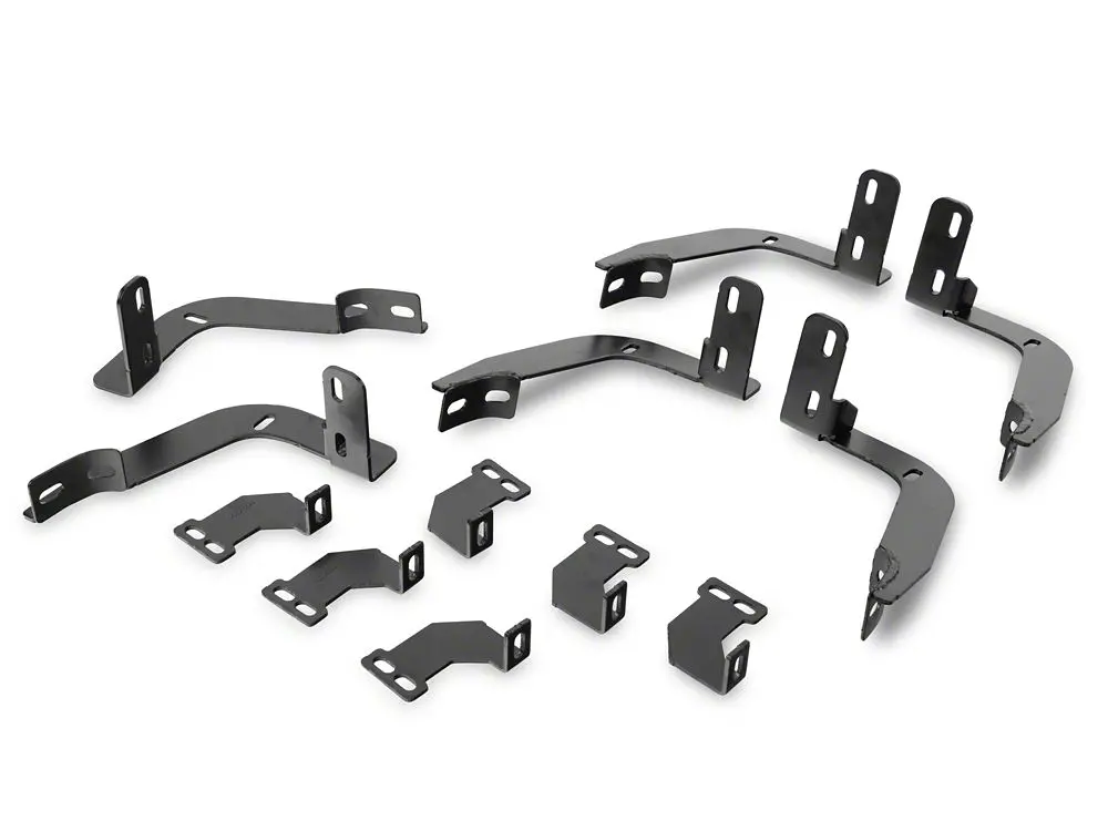 Barricade Side Step Bar Replacement Hardware Kit – R102606-B for 2009–2018 Ram 1500 Crew Cab