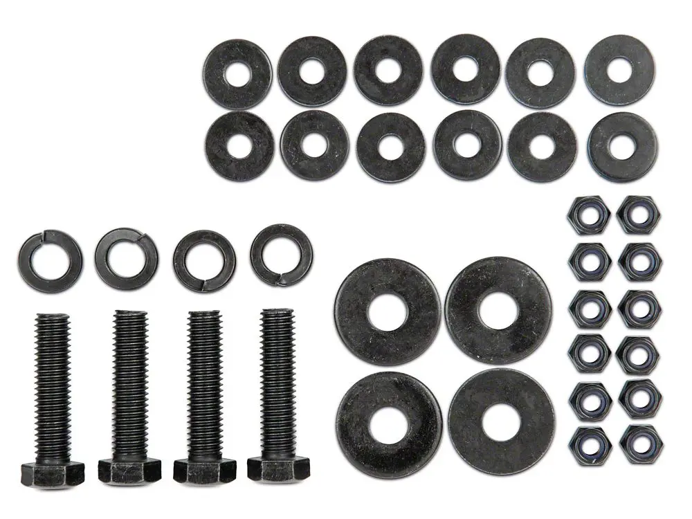 Barricade Replacement Side Step Bar Hardware Kit For R108973 Only (19-25 Ram 1500 Quad Cab) 2