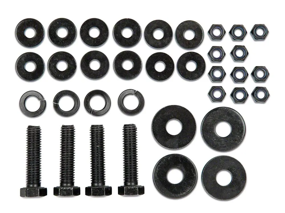 Barricade Replacement Side Step Bar Hardware Kit For R108977 Only (19-25 Ram 1500 Quad Cab) 2