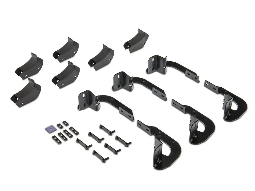 Barricade Replacement Running Board Hardware — Model R102582-B (2009–2018 Ram 1500 Crew Cab)